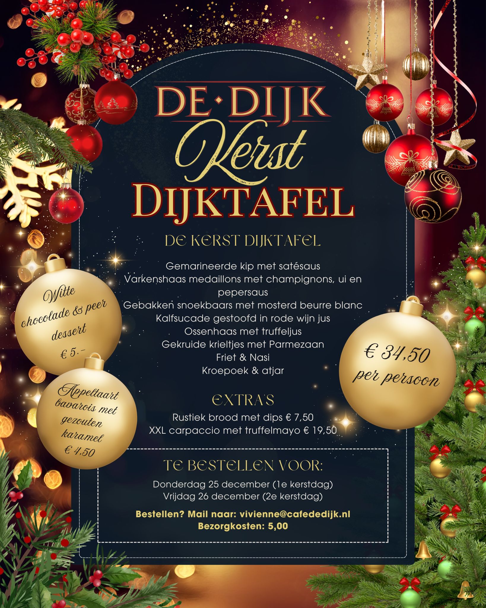 Kerst Dijktafel voor thuis 2025